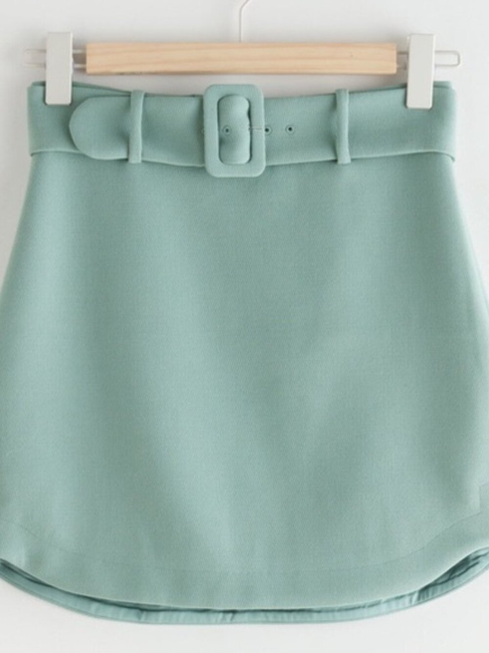 NWT & Other Stories Buckle Belt Mini Skirt | Medium